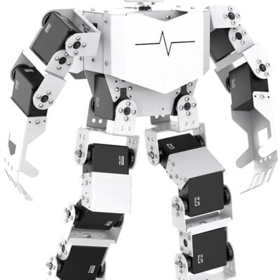 Hiwonder AI Intelligent Visual Humanoid Robot Powered by Raspberry Pi 5 4GB,DIY Robot Kits for Teens and Adults Supports App,Python Programming,PC Software and VNC Remote Desktop Control（Advanced Kit） Visit the HIWONDER Store