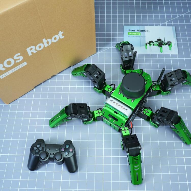 Hiwonder JetHexapod Robot Kit for Jetson Nano 3D Depth Camera, G4 LiDAR and LiDAR Mapping Navigation ROS AI Robot Kit (Advanced Kit) - Image 7